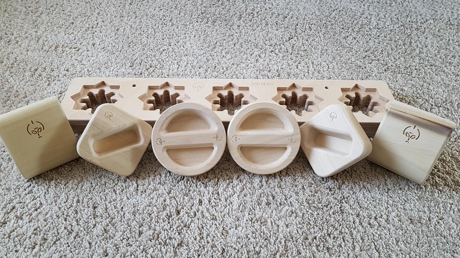 Full Sad Alien Climbing Starter kit as reviewed